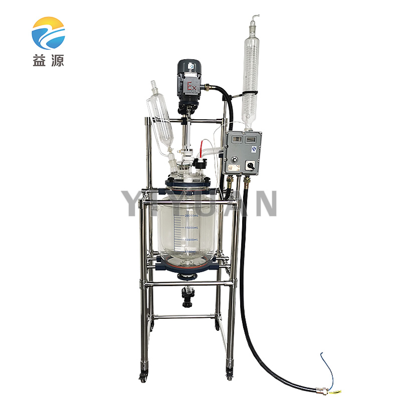 100L玻璃反應釜的配套設備
